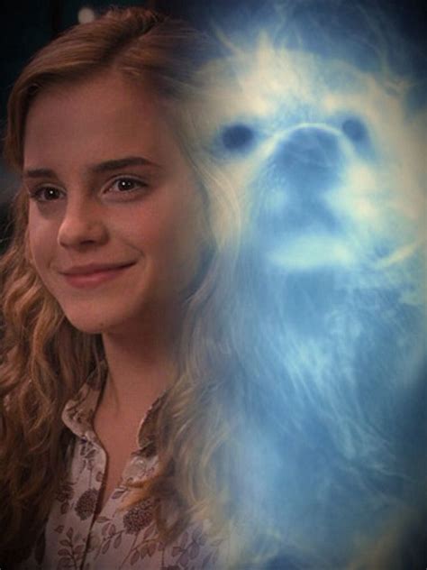 Hermione And Her Patronus First Harry Potter Movie Harry Potter 2001