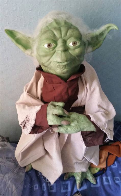 Star Wars Yoda Puppet 11 Custom Life Size Prop Replicafigure Etsy