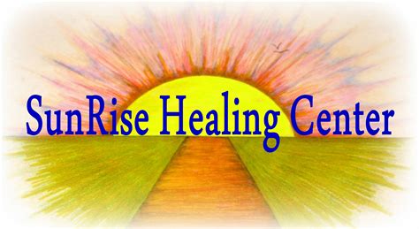 Sunrise Healing Center Logo Release Rebuild Restore Renew Relax Just As The Sun Does For