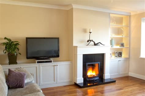 Fitted Sitting Room Units With Built In Led Lights