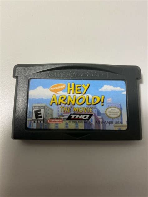 Hey Arnold The Movie Nintendo Game Boy Advance 2002 For Sale Online
