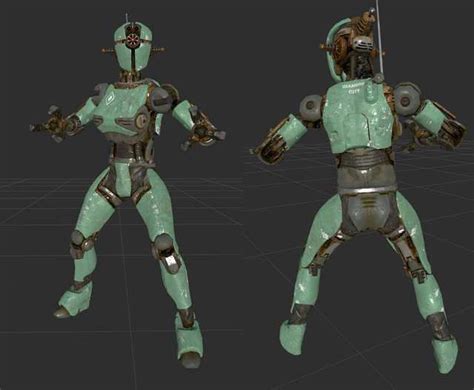 Greener Jewel Project Teaser Image Assaultron Fo4 Falloutmods