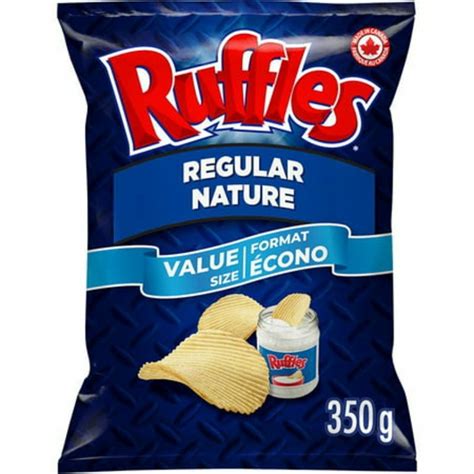 Ruffles Chips Large Bag 350g Fruitfull Offices