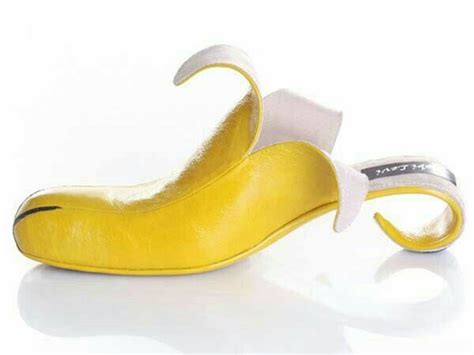 Hahaha Banana Shoe Funky Shoes Funny Shoes Crazy Shoes