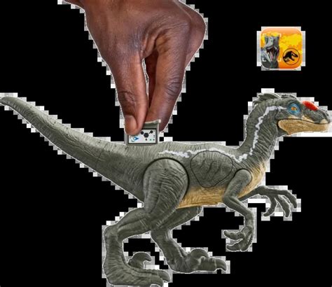 Mattel Jurassic World Epic Attack Velociraptor Hnc11 Toysfirstgr