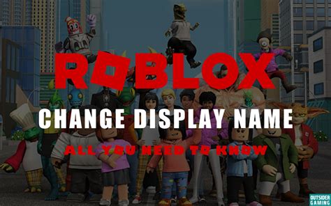 How To Change Your Roblox Display Name