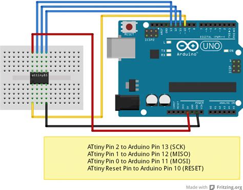 Comment Programmer Le Attiny85 Avec La Carte De Arduino Uno Etape 2 Images