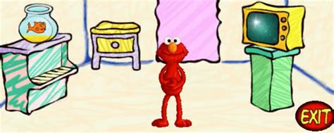 Create And Draw In Elmos World 1999 Video Game Behind The Voice Actors