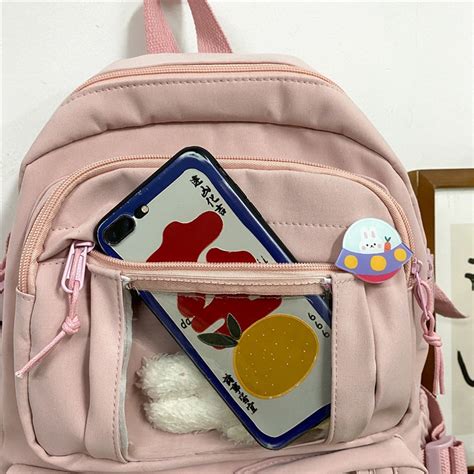 Large Capacity Kawaii Backpack Cute Backpacks School Bag Etsy