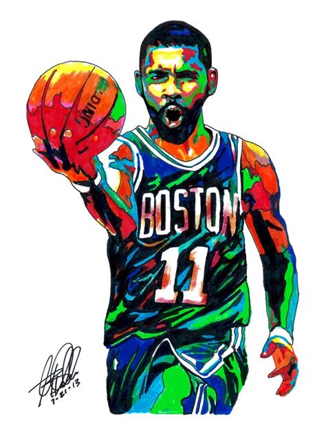 Search free kyrie irving wallpapers on zedge and personalize your phone to suit you. Kyrie Irving Drawing | Free download on ClipArtMag