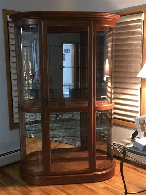 Bernhardt Lighted Curio Cabinet Cabinets For Sale Curio Cabinet