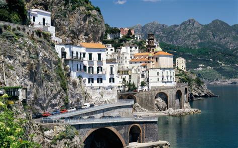 Known Places Atrani Amalfi Coast Italy Desktop