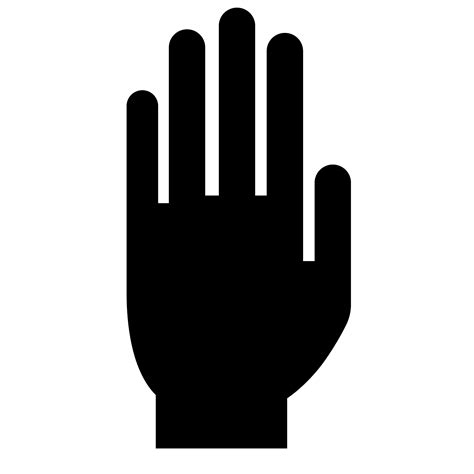 Stop Hand Sign Vector Download Free Vectors Clipart Graphics