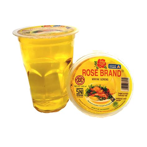 Isi Minyak Gelas Ml Minyak Rosebrand Cup Shopee Indonesia