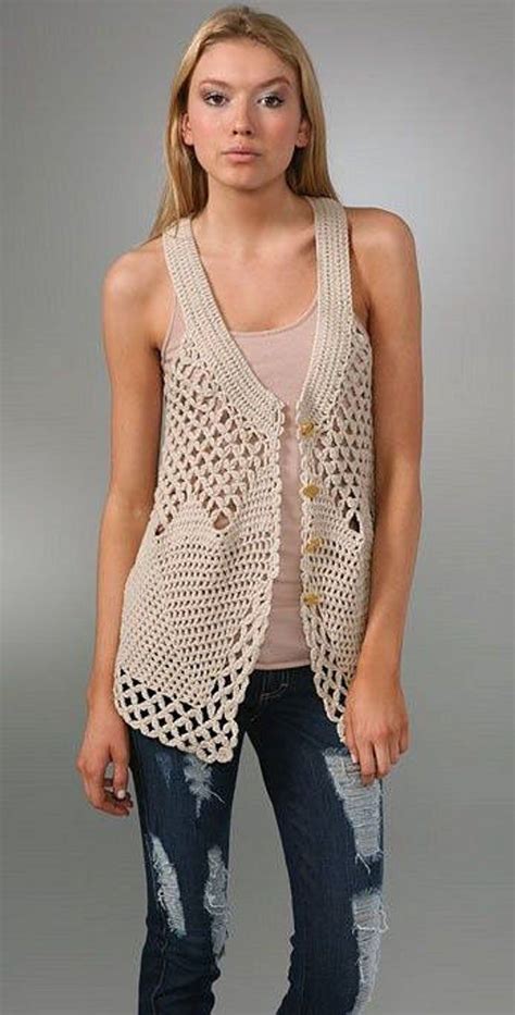 Crochet Vest Patterndetailed Tutorialcrochet Lacy Boho Summer Woman