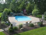 Images of Pool Landscaping Fence