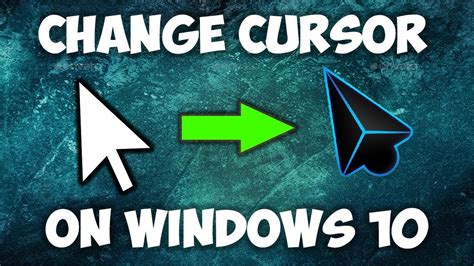 How To Change Cursor On Windows 10 Youtube