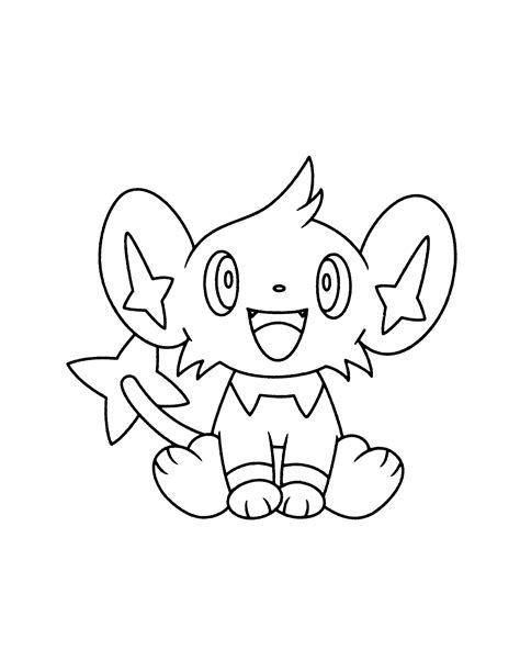 Luxray Coloring Pages Coloring Pages