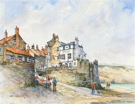 Robin Hoods Bay Js Framed Prints By Whitby Galleries