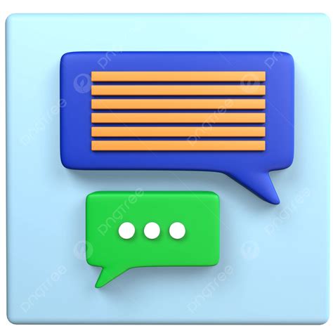 3d Rendering Icon Of Messages With A Box 3d Business 3d Messages 3d