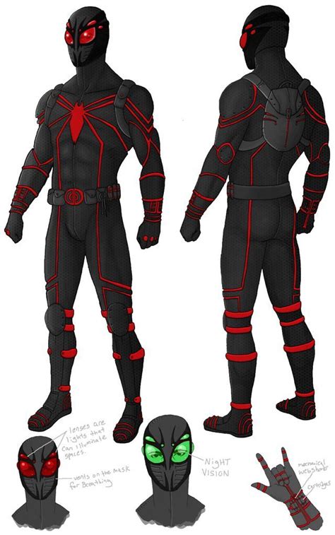 Spider Man Spiderman Superhero Design Spiderman Costume
