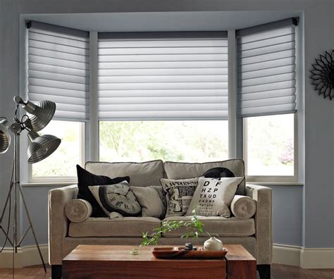 Bay window treatment ideas living room. Bay Window Blinds and Curtains | Curtain Ideas