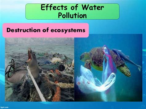 Polluted water leads to the worst effect on human health. Marine pollution