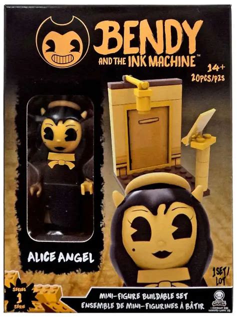 Bendy And The Ink Machine Mini Figure Alice Angel Buildable Set