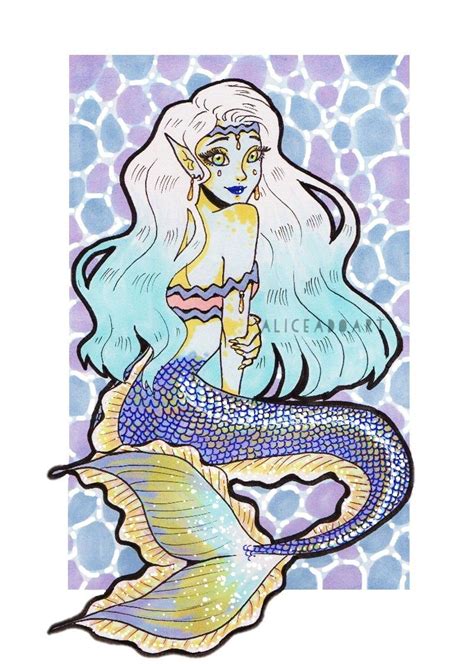 Aquarius Mermaid ♒ Aquarius Art Zodiac Art Aquarius Mermaid