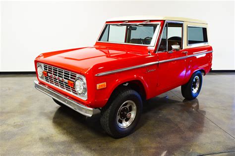 1977 Ford Bronco 4x4 Suv Front 34 225087