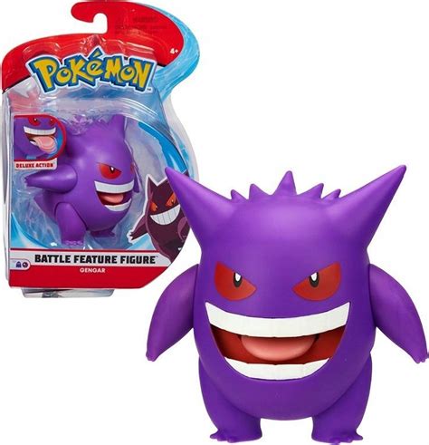 Wicked Cool Toys Figurka Gengar Pokemon Battle Deluxe Figurka