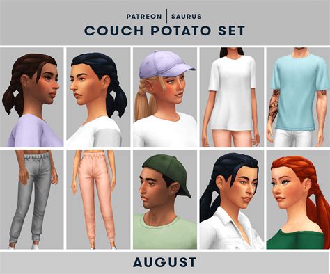 Sims 4 Red Couch