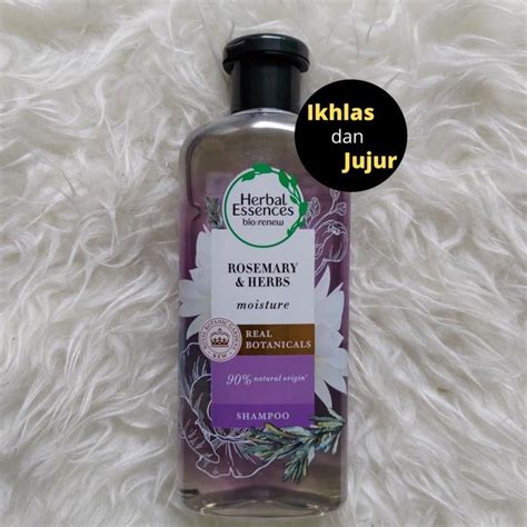 Herbal Essences Rosemary Herbs 400 Ml Shampoo Bio Renew Moisture Lazada Indonesia