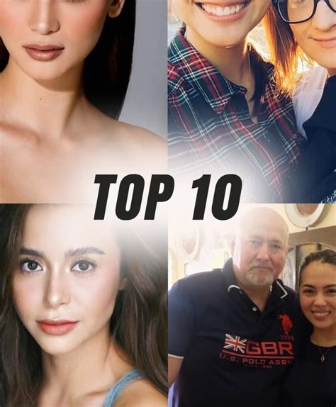 Sila Pala Ang Top 10 Na Mga Sikat At Naggagandahang Artista Sa Pilipinas Na May Ibat Ibang Lahi