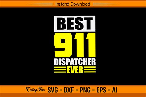 Best 911 Dispatcher Ever Dispatch Graphic By Sketchbundle · Creative