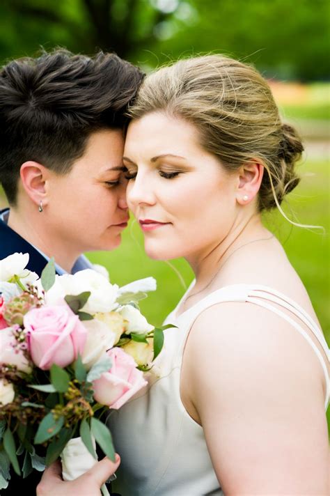 Intimate Spring Wedding At Butler Park In Austin Texas Wedding Lesbian Lesbian Wedding