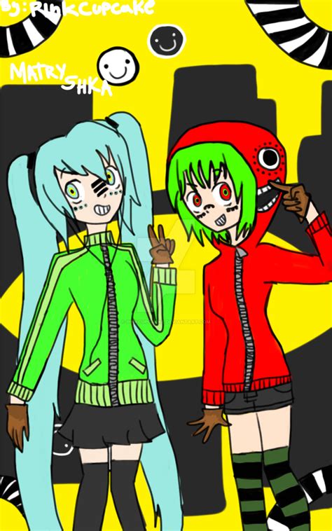 Miku Y Gumi Matryoshka By Pinkcupcacke On Deviantart