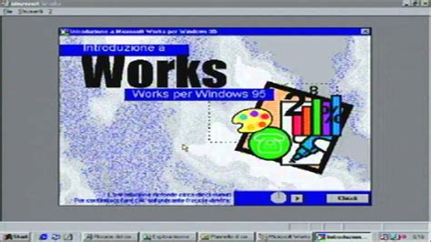 Microsoft Works 40 Rarità Italiana Demo Video Youtube