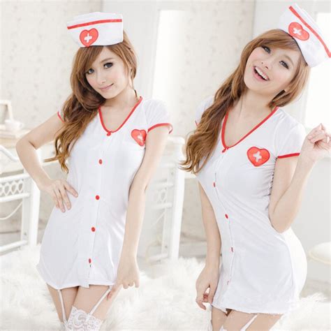 3pcs Sexy Nurse Uniforms Sexy Lingerie Hot Women Role Playing Nurse