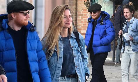 Ed Sheeran Takes A Romantic Stroll Through Venice With His Wife Cherry Seaborn Daily Mail Online