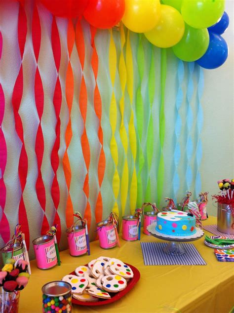Image Result For 7 Year Old Photo Ideas Artist Birthday Party Painting