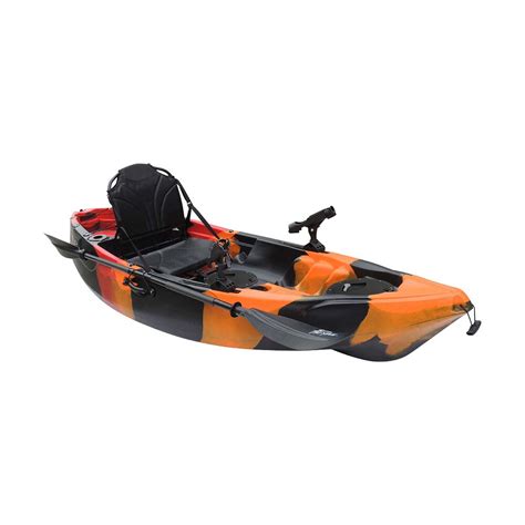 Pryml Legend Fishing Kayak Pack Black Orange Bcf