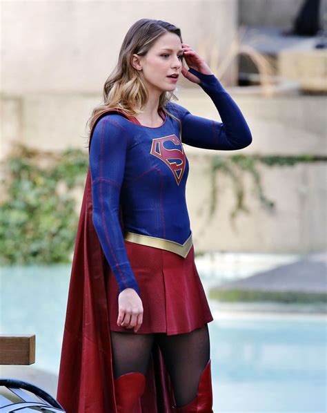 Melissa Benoist Filming Supergirl In Vancouver 3128 The Best Porn Website
