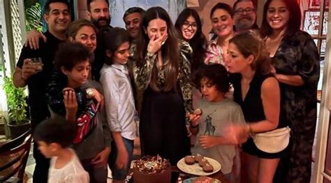 Inside Karisma Kapoors Birthday Bash Kareena Saif Attend Party With Son Taimur Bollywood