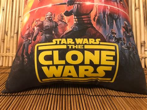Star Wars Pillow Featuring The Clone Wars Etsy
