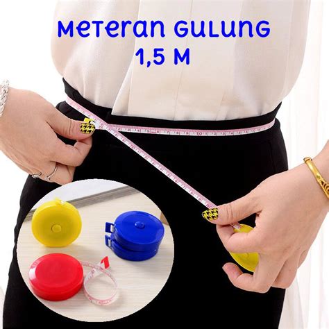 Meteran Gulung 1,5M Measuring Tape Measure Band Tape Alat Ukur | Shopee