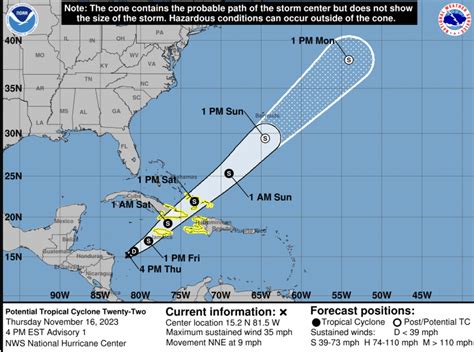 Tropical Storm Vince To Form In The Caribbean