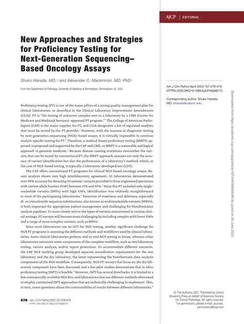 Pdf New Approaches And Strategies For Proficiency Testing For Next