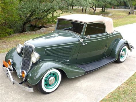 1934 Ford Cabriolet For Sale Cc 1417940