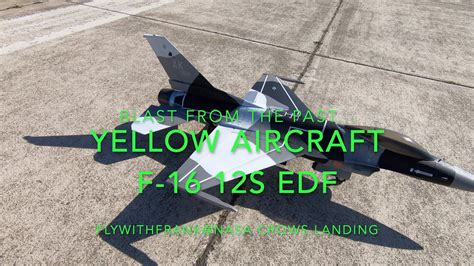Yellow Aircraft F 16 With Jetfan 110 12s Setup Youtube